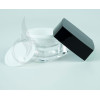 15ml Black Square Series Jar alternate view